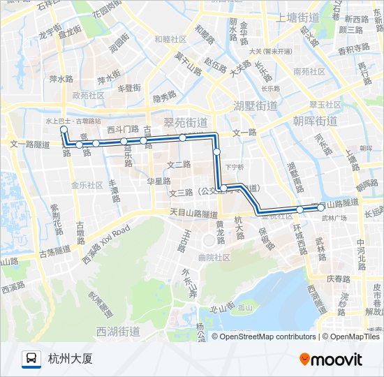278路 bus Line Map