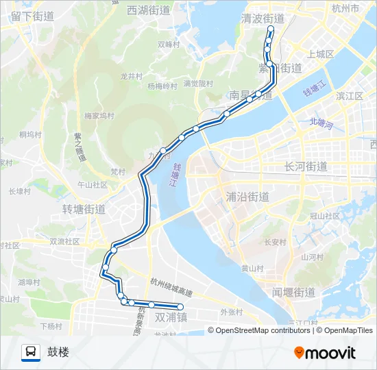 280路 Bus Line Map