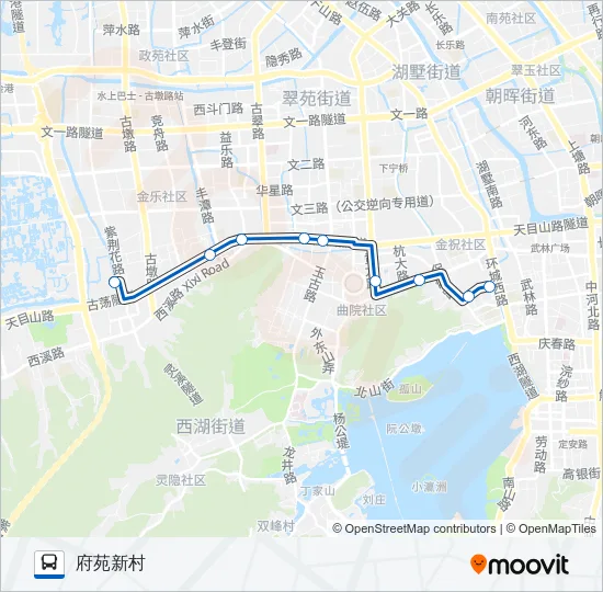 282路 Bus Line Map
