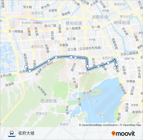 282路 Bus Line Map