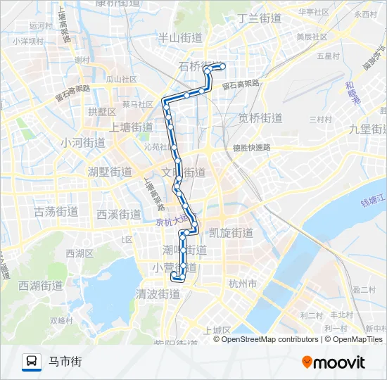 288路 Bus Line Map