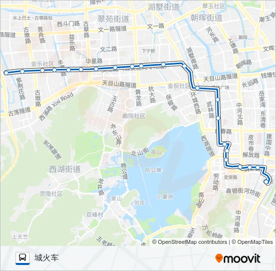 290路 Bus Line Map