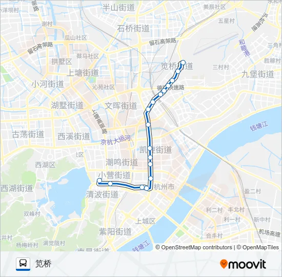 305路 Bus Line Map