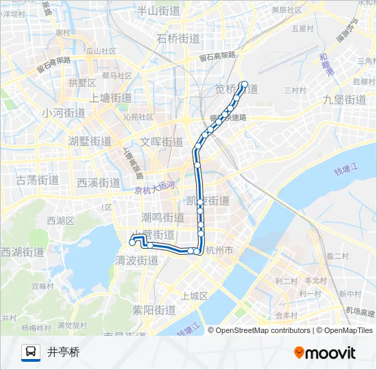 305路 Bus Line Map