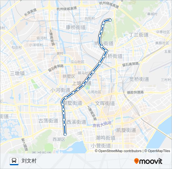 307路 bus Line Map