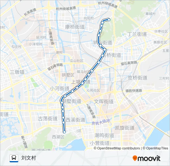 307路 Bus Line Map