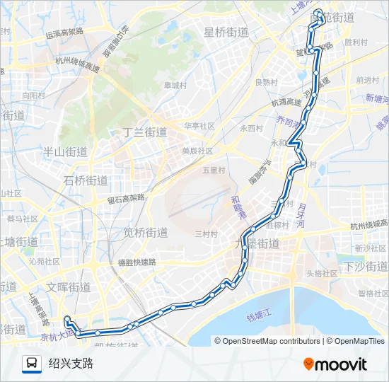 309路 Bus Line Map