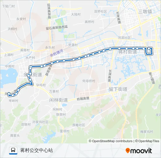 311路 Bus Line Map