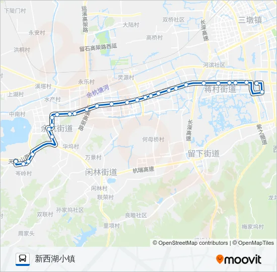 311路 Bus Line Map