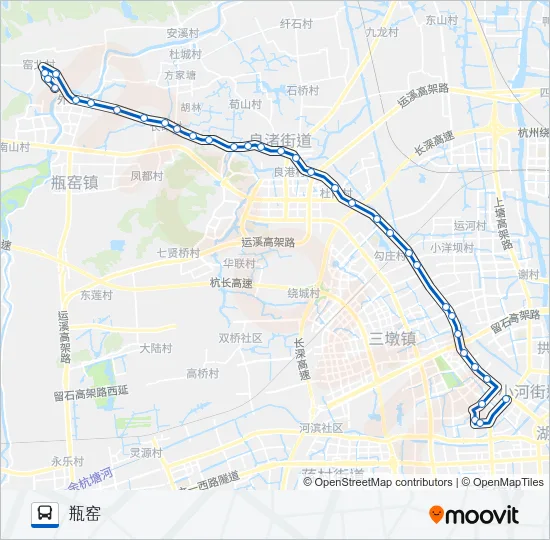 313路 Bus Line Map