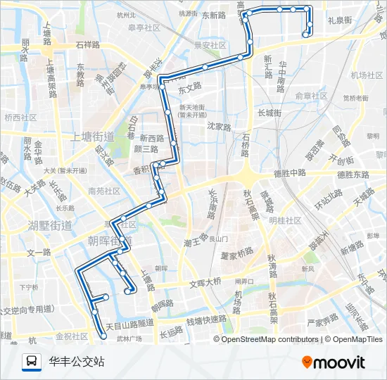 316路 Bus Line Map