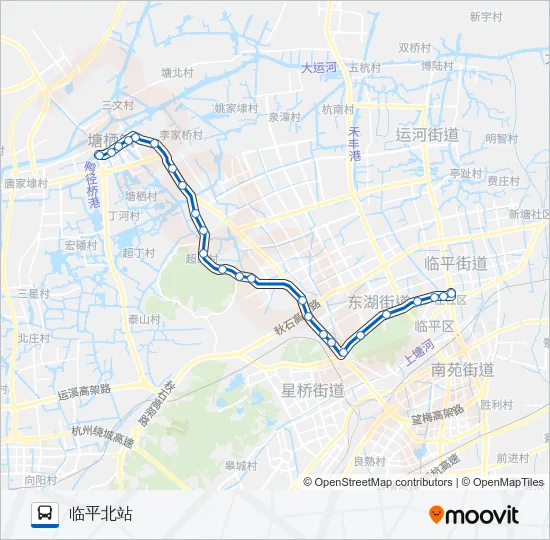 319路 Bus Line Map