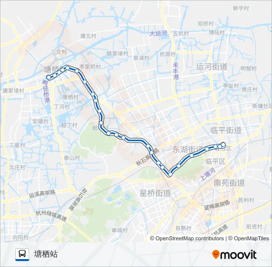 319路 Bus Line Map