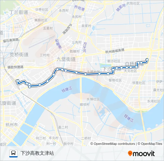 320路 Bus Line Map