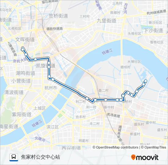 323路 Bus Line Map