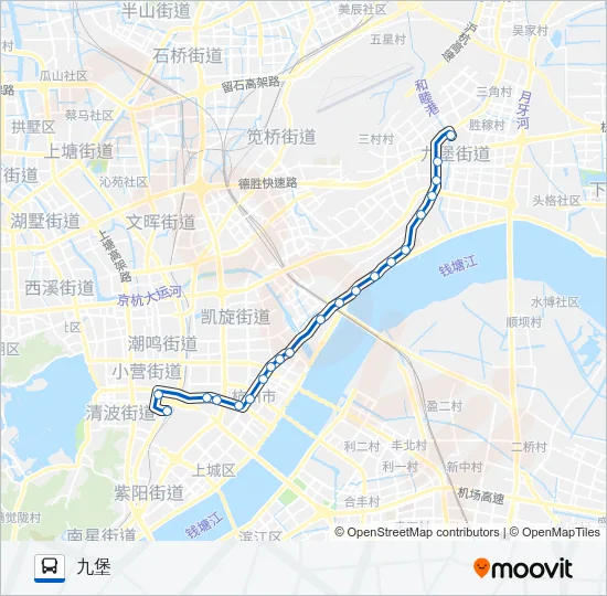 325路 Bus Line Map