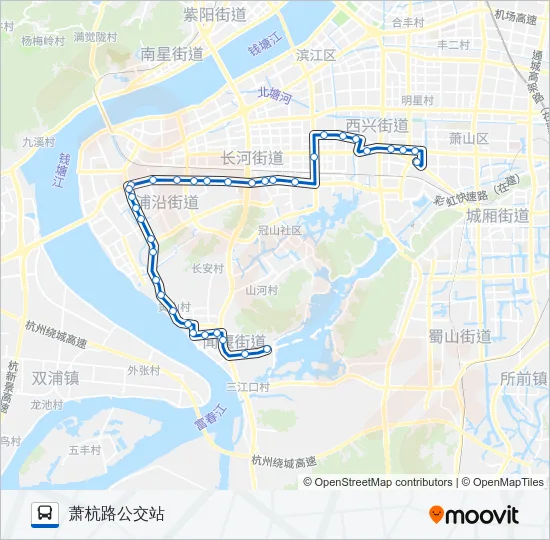 326路 Bus Line Map