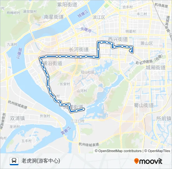 326路 Bus Line Map