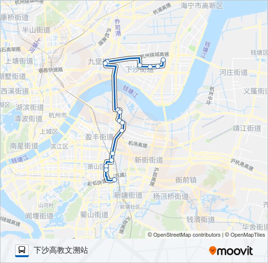 328路 bus Line Map