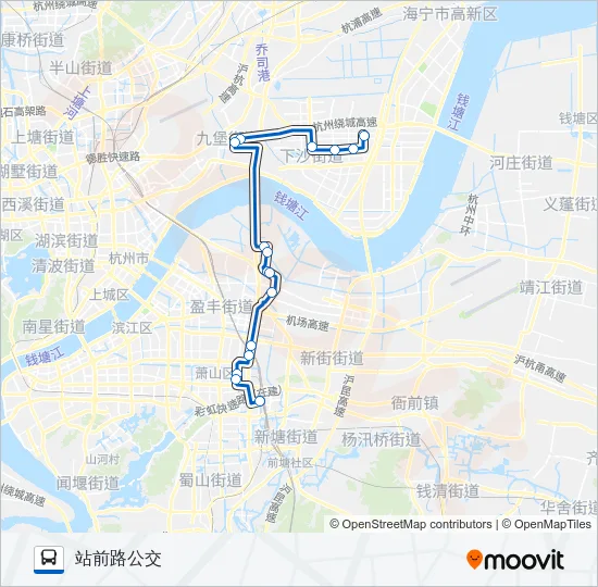 328路 Bus Line Map
