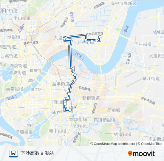 328路 Bus Line Map