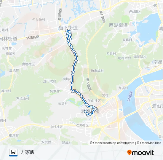 331路 Bus Line Map