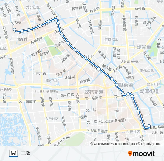 333路 Bus Line Map