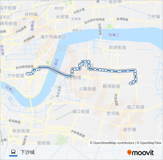 337路 bus Line Map