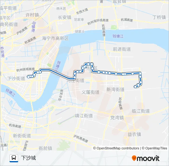337路 Bus Line Map