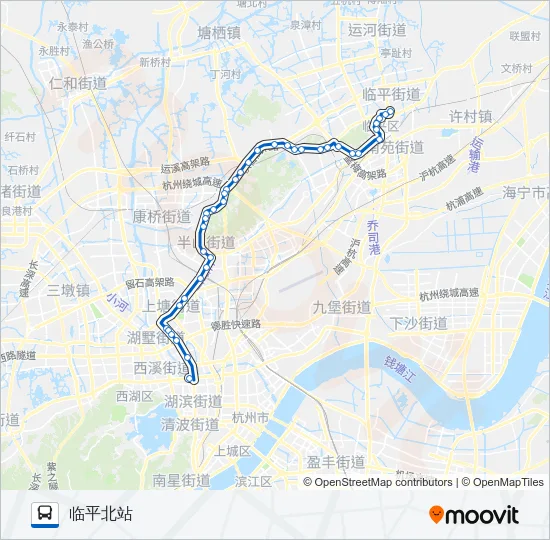 338路 Bus Line Map