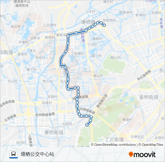 341路 Bus Line Map
