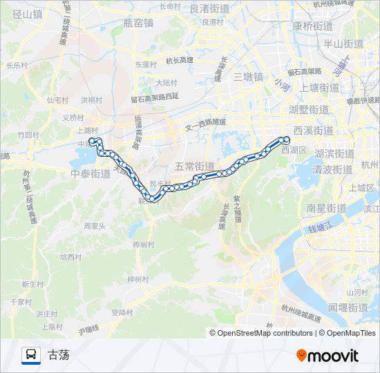 公交346路的线路图