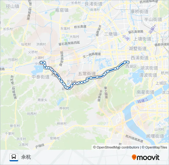 346路 Bus Line Map