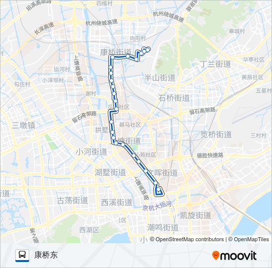 347路 bus Line Map