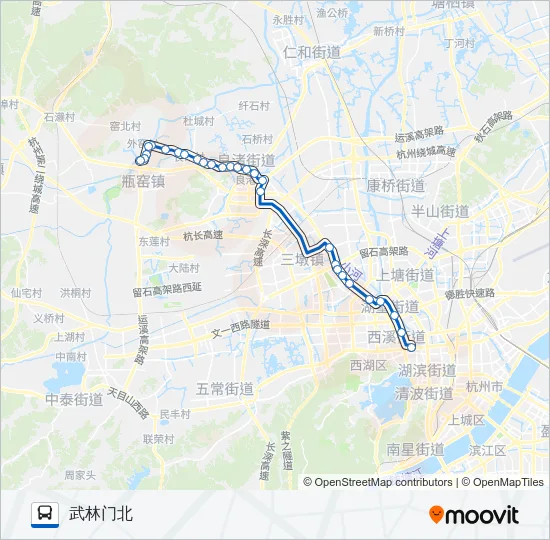 348路 Bus Line Map