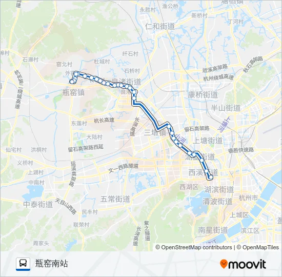 348路 Bus Line Map