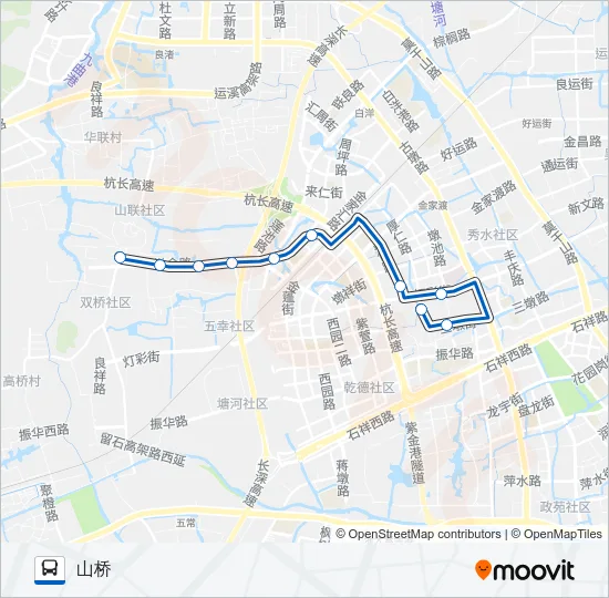 353路 Bus Line Map