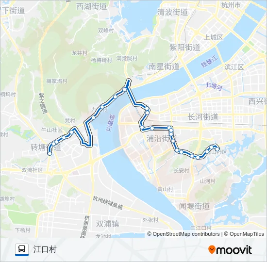 354路 Bus Line Map