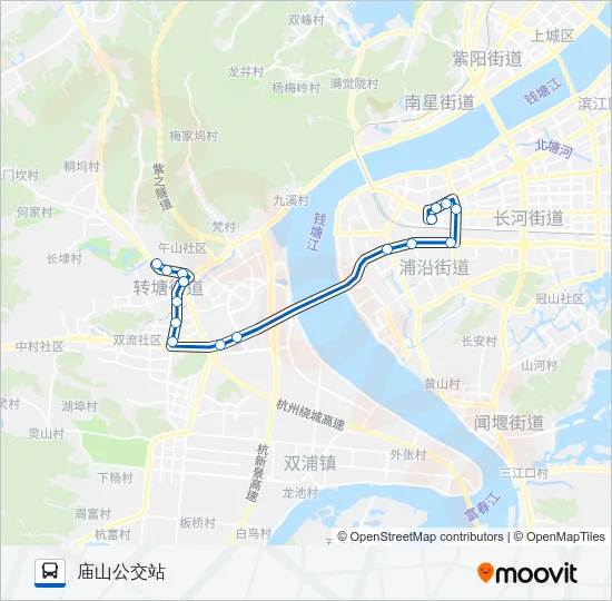 362路 Bus Line Map