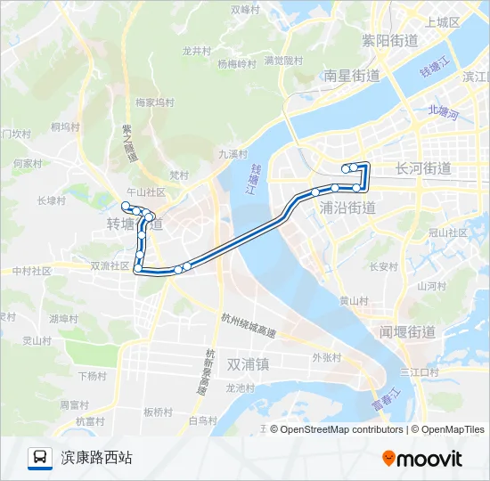 362路 Bus Line Map