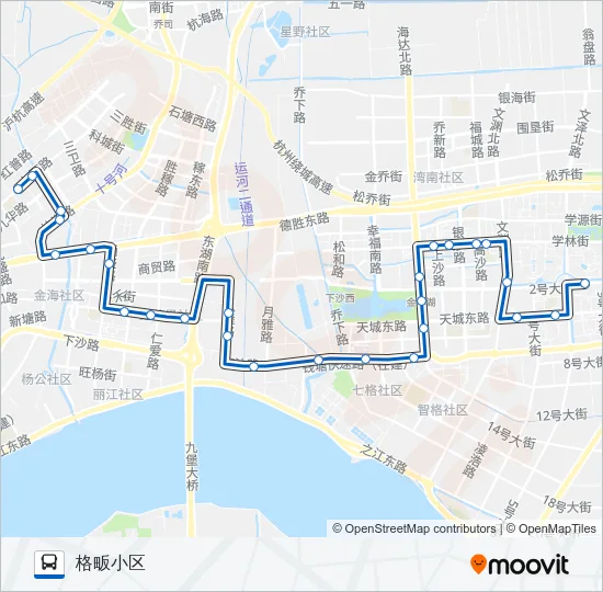 365路 Bus Line Map