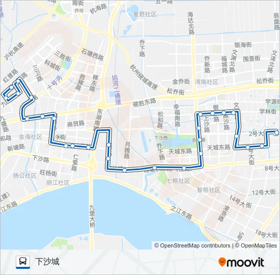 365路 Bus Line Map