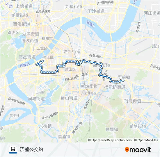 368路 Bus Line Map