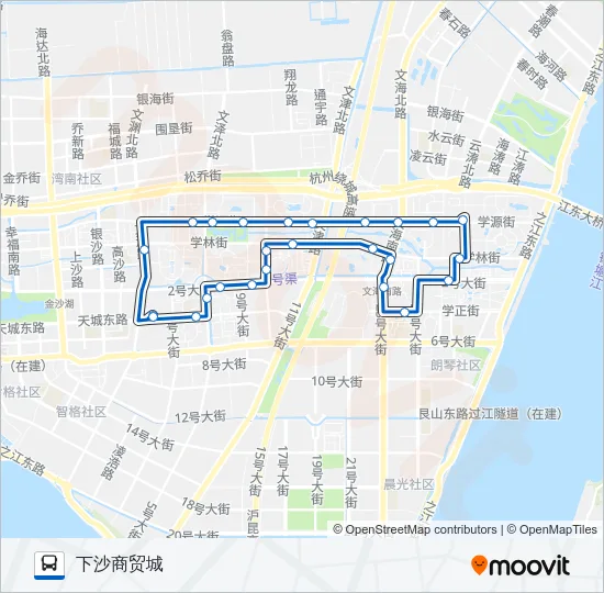 370路 Bus Line Map