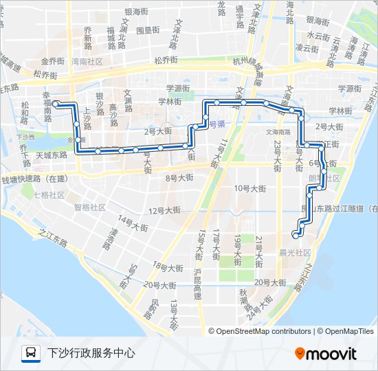 373路 bus Line Map