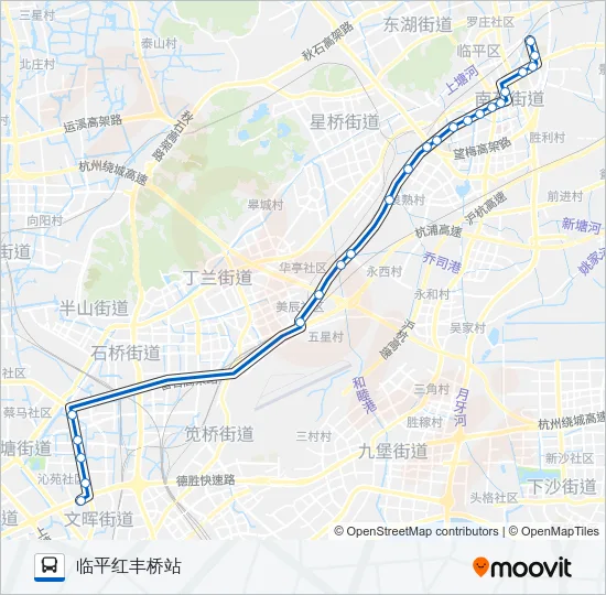 380路 Bus Line Map