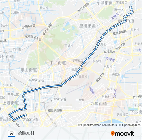 380路 Bus Line Map