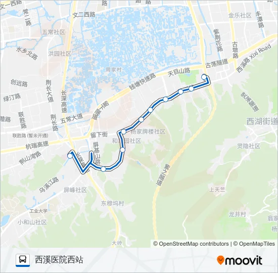381路 Bus Line Map