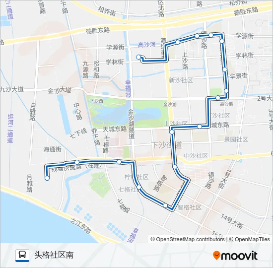383路 Bus Line Map