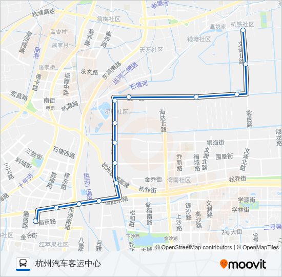 392路 bus Line Map